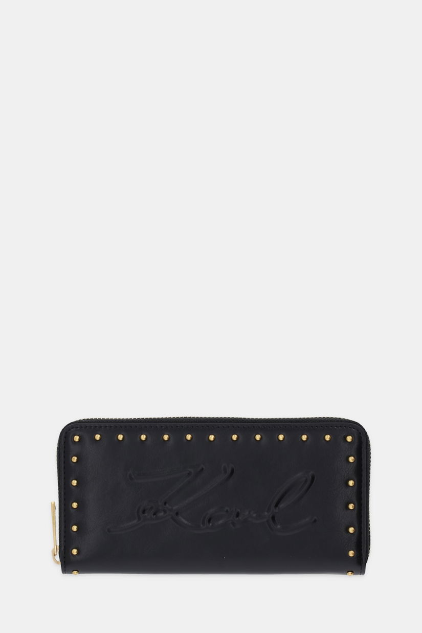 Karl Lagerfeld portofel K/VILLE culoarea negru, B1W32074