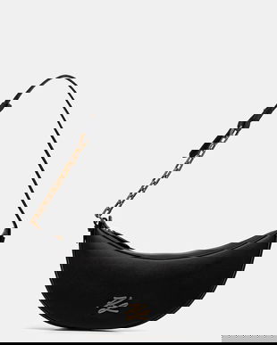 Karl Lagerfeld poșetă de piele K/AUTOGRAPH culoarea negru, B1W30236