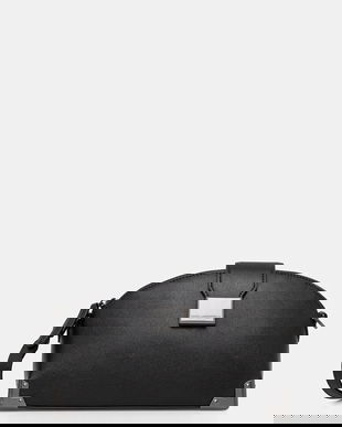 Karl Lagerfeld poșetă de piele K/TRUNK culoarea negru, B1W30124