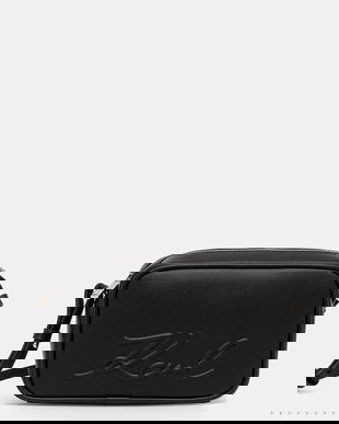 Karl Lagerfeld poșetă K/VILLE culoarea negru, B1W30069