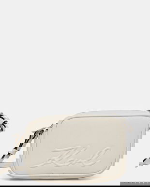 Karl Lagerfeld poșetă K/VILLE culoarea alb, B1W30069