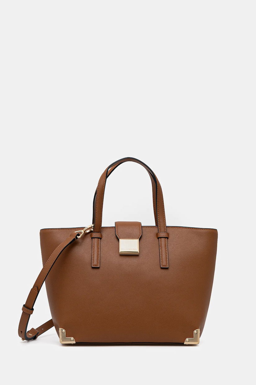 Karl Lagerfeld poșetă K/TRUNK culoarea maro, B1W30256