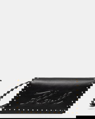 Karl Lagerfeld poșetă K/VILLE culoarea negru, B1W32075