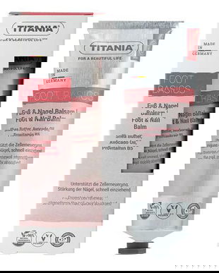 Balsam pentru picioare și unghii Titania, 100 ml