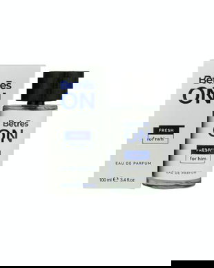 Apa de Parfum pentru Barbati- Betres ON EDP Fresh for Him, 100 ml