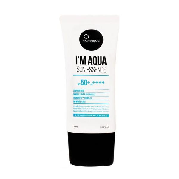 Esenta Solara pe Baza de Apa SPF 50+ Pa ++++ - Suntique I'M Aqua Sun Sunscreen Essence, 50 ml
