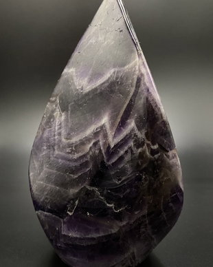 Ametist Dream (Chevron) - Sculptura piatra semipretioasa
