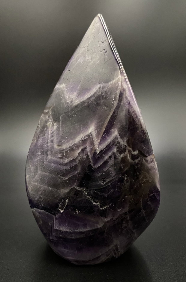Ametist Dream (Chevron) - Sculptura piatra semipretioasa