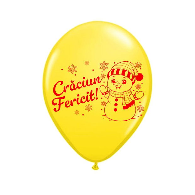 Baloane personalizate Craciun