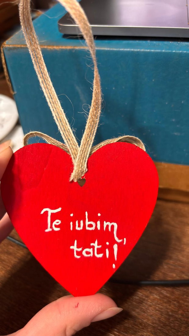 Ornament pentru cel mai bun tata, cadou Craciun