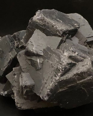 Fluorit Black Rose - Specimen mineral