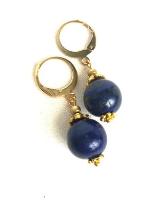 Cercei cu lapis lazuli