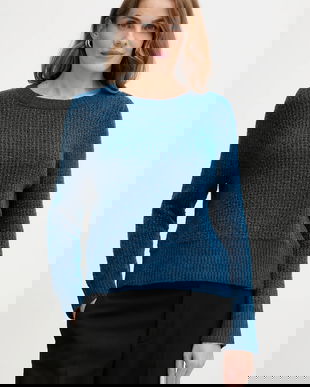 Morgan pulover din amestec de lână MPAUL culoarea bej, MPAUL