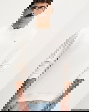 Tommy Jeans bluză culoarea bej, uni, DM0DM20741