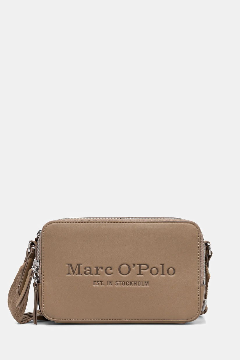 Marc O'Polo poșetă culoarea maro, 5000009108