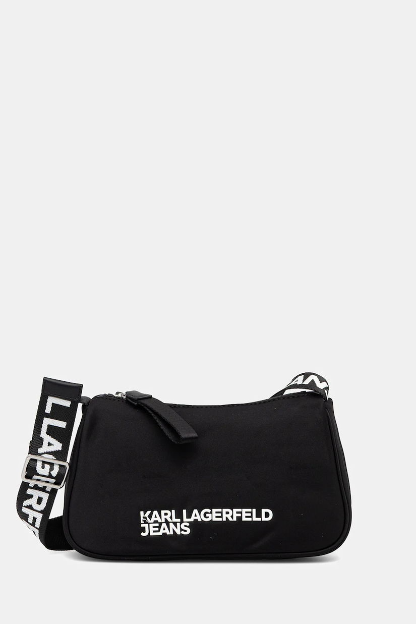 Karl Lagerfeld Jeans poșetă culoarea negru, A3W30350