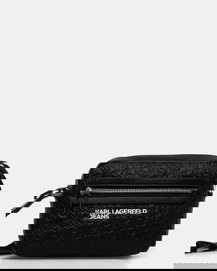 Karl Lagerfeld Jeans borsetă culoarea negru, B1M30142