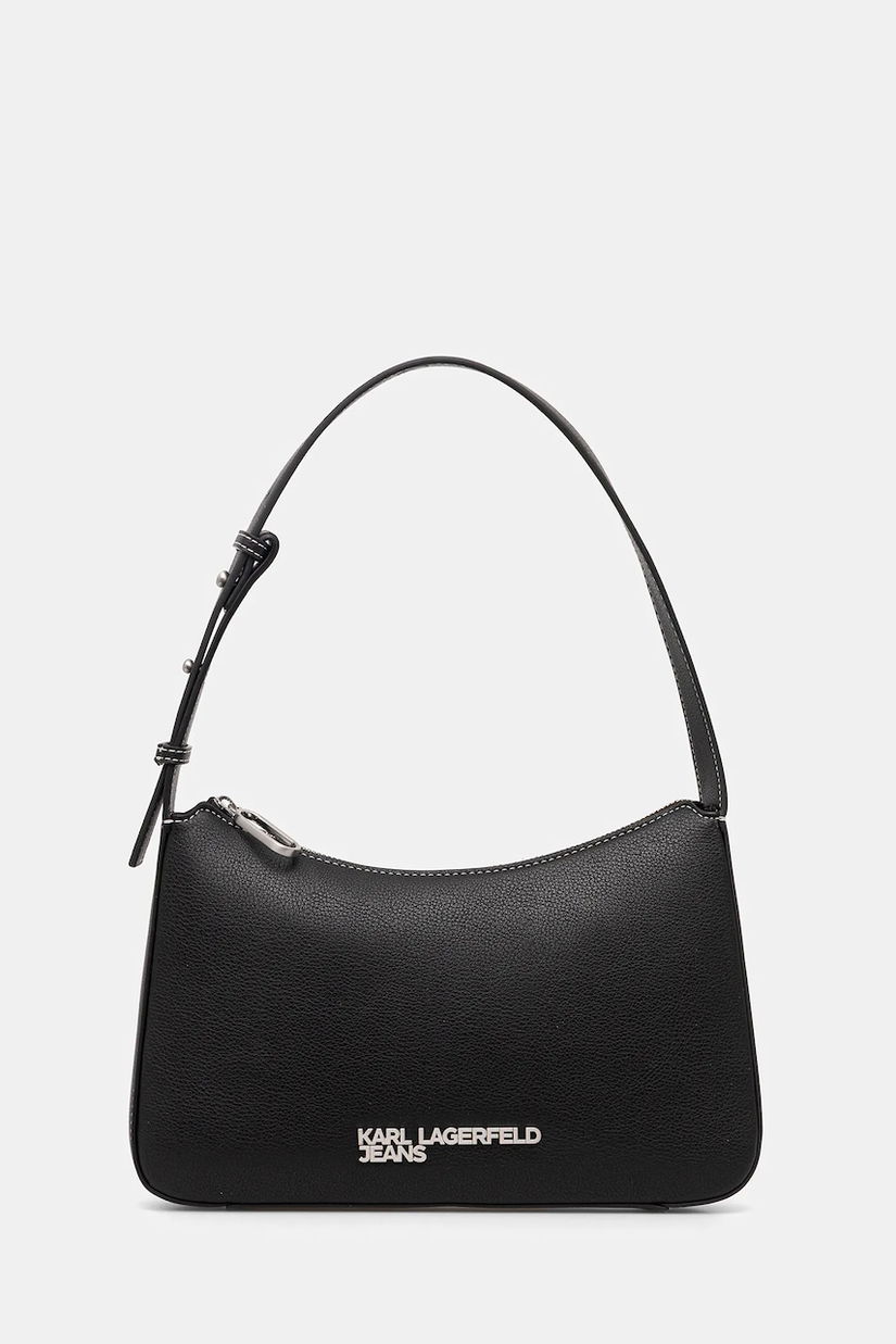 Karl Lagerfeld Jeans poșetă culoarea negru, A3W30009