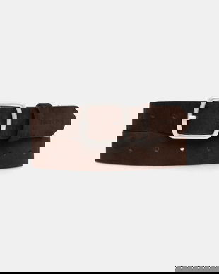 Marc O'Polo curea din piele întoarsă culoarea maro, 5000009122