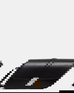 Marc O'Polo poșetă de piele culoarea negru, 5000007783