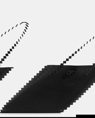 Kurt Geiger London poșetă de piele CHELSEA culoarea negru, 5075500109