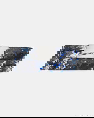 Karl Lagerfeld Jeans curea culoarea gri, B1M33062