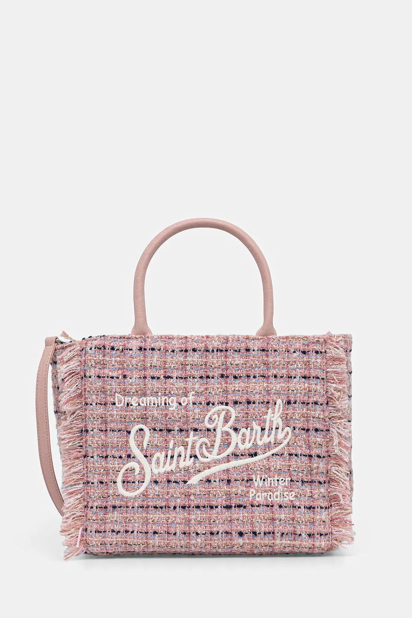 MC2 Saint Barth poșetă culoarea roz, COL0036