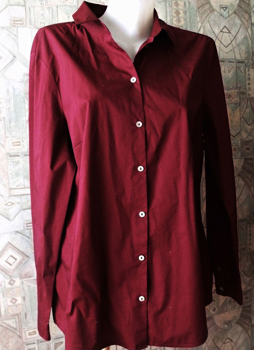 camasa Esprit , bumbac grena , 46