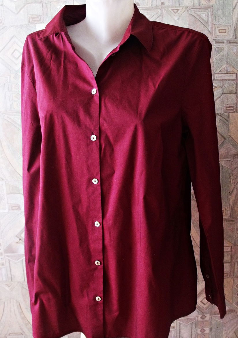 camasa Esprit , bumbac grena , 46