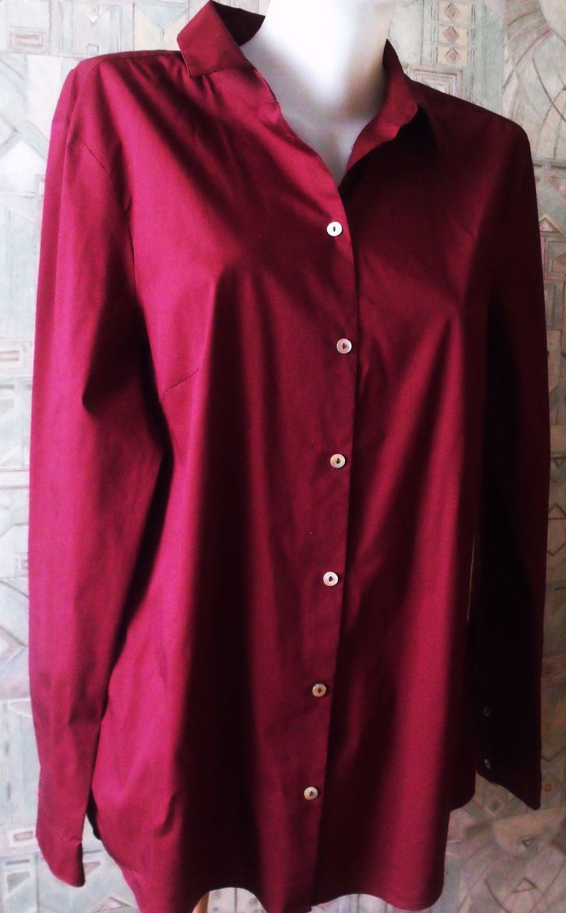 camasa Esprit , bumbac grena , 46