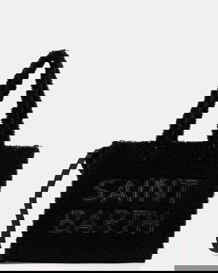 MC2 Saint Barth poșetă culoarea negru, COL0032