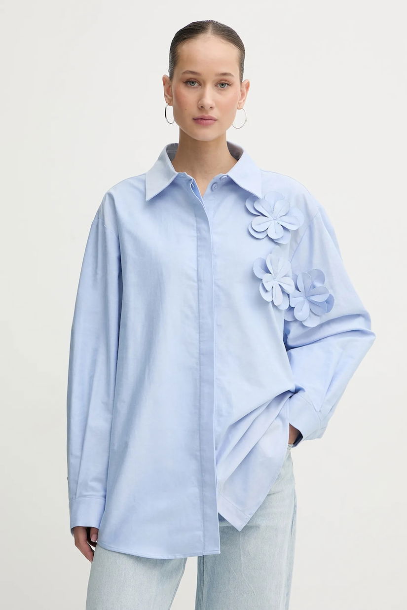 Stine Goya cămașă din bumbac cu guler clasic, relaxed, SG-PS26-T138-2464