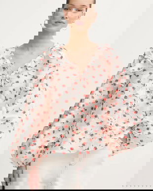 Stine Goya cămașă culoarea bej, regular, SG-PS26-T125-2067