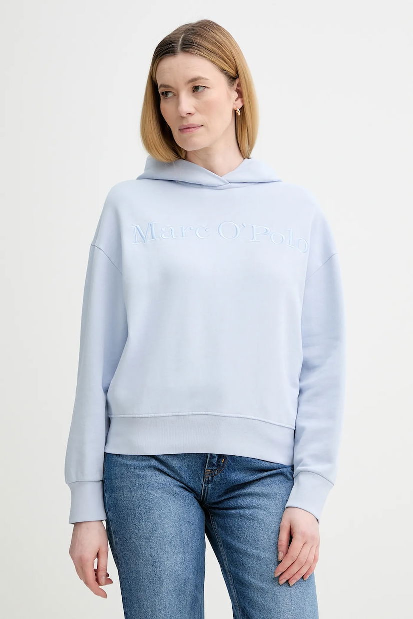 Marc O'Polo hanorac de bumbac cu glugă, cu imprimeu, 600407354165