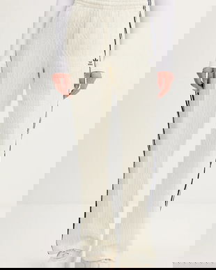 adidas Originals pantaloni de trening culoarea bej, cu imprimeu, KS7801