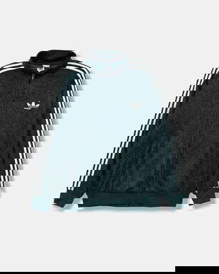 adidas Originals bluză Mohair culoarea verde, cu imprimeu, KS7777