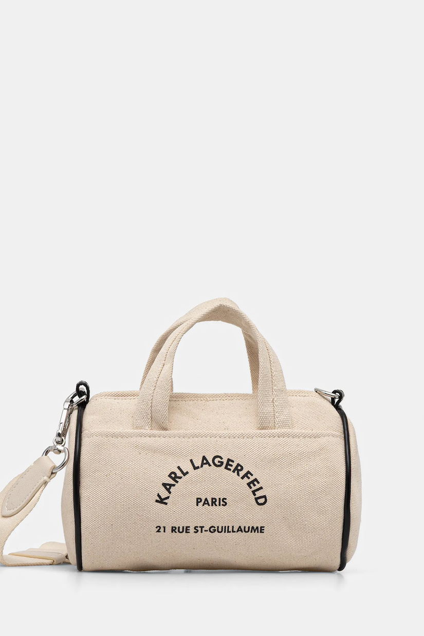 Karl Lagerfeld poșetă K/RSG culoarea bej, B1W50018