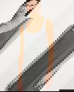 Marc O'Polo rochie culoarea gri, mini, evazați, 5000007445