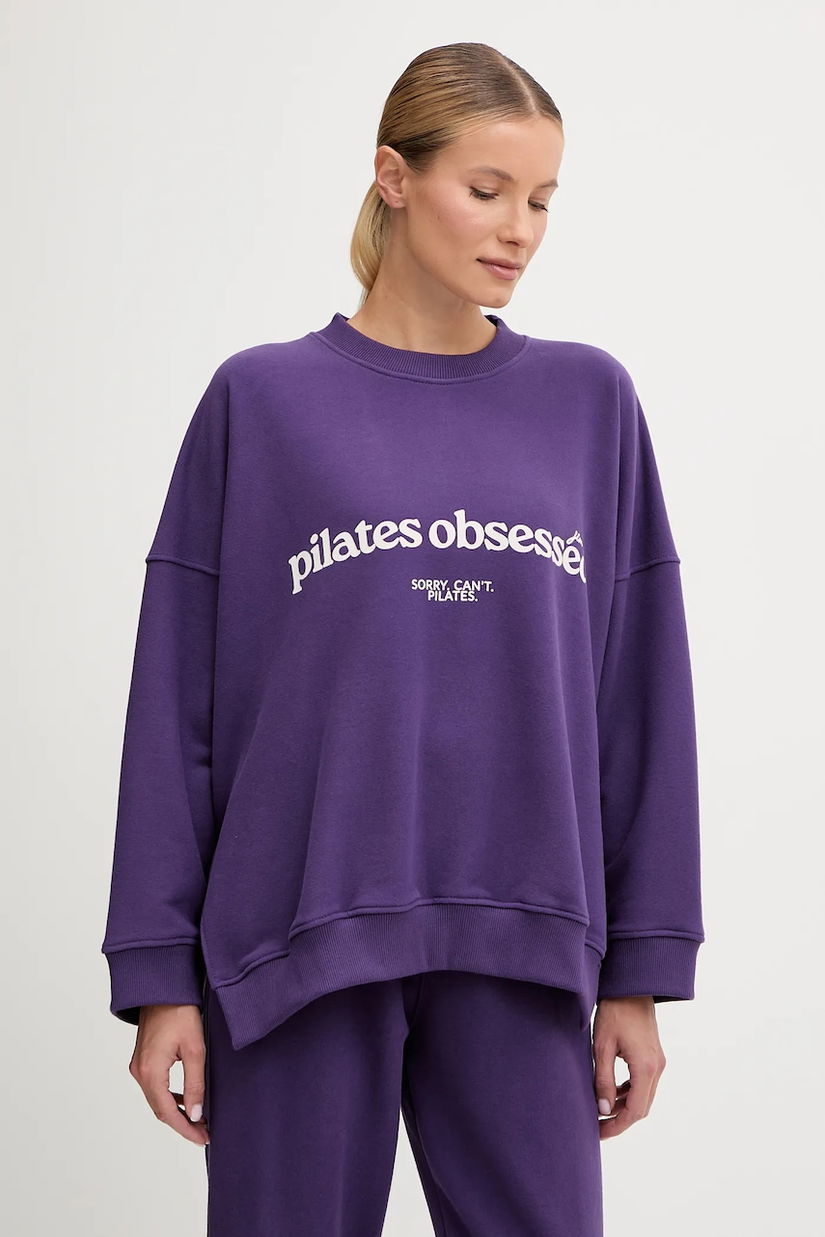 JOYINME bluză Kind culoarea violet, cu imprimeu, Kind