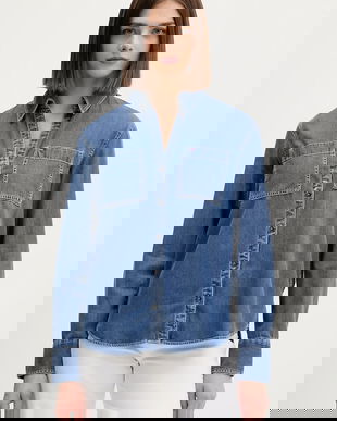 Tommy Jeans cămașă cu guler clasic, regular, DW0DW22007