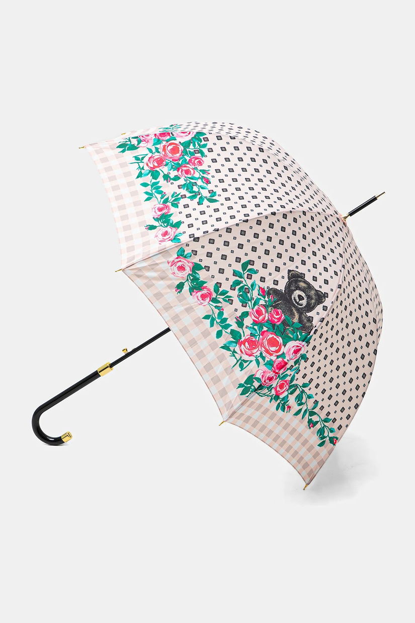 Moschino umbrelă culoarea roz, 8997