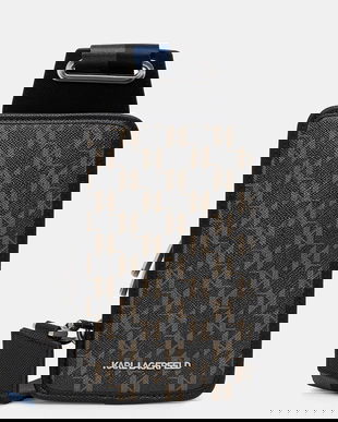 Karl Lagerfeld borsetă K/MONOGRAM culoarea negru, B1M30230