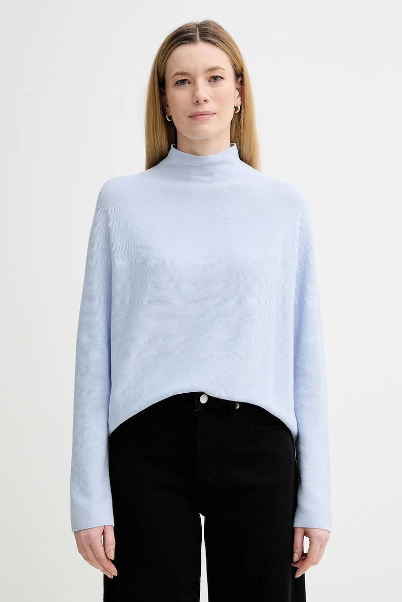 Marc O'Polo pulover de bumbac light, cu turtleneck, 600600660271