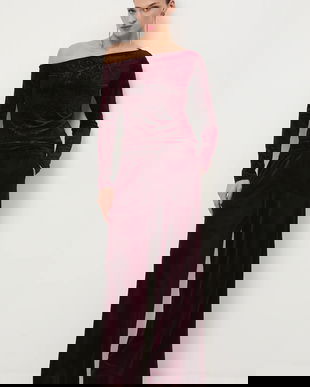 Medicine pantaloni culoarea bordo, lat, medium waist