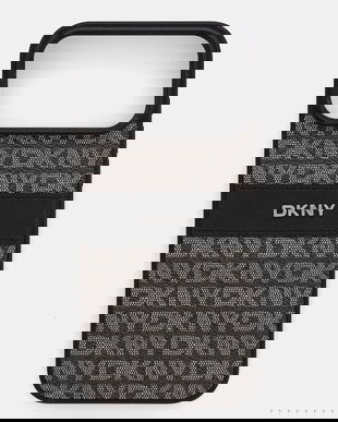 Dkny husă pentru telefon iPhone 17 Pro Max culoarea negru, DKHCP17XPRTHSLK