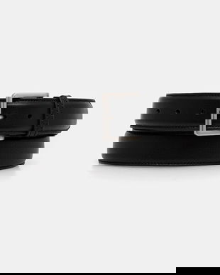 Marc O'Polo curea de piele culoarea negru, 5000009115