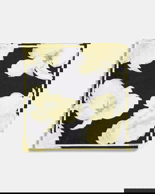 Stine Goya eșarfă de mătase culoarea galben, cu imprimeu, SG-PS26-A010-2287