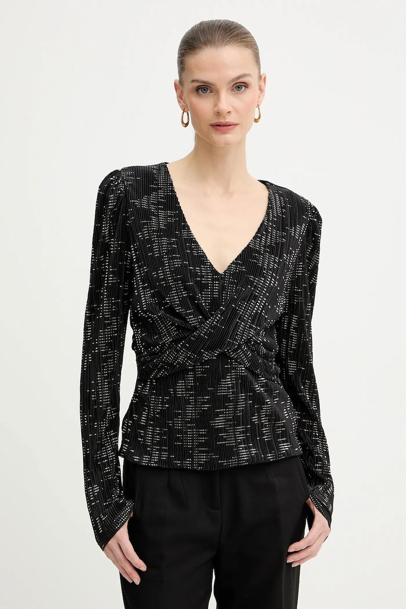 Morgan bluză culoarea negru, TCASHOU