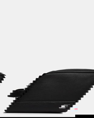 Tommy Jeans portfard culoarea negru, AM0AM14053