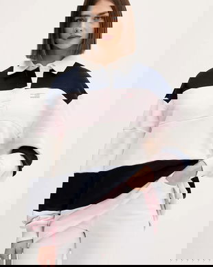 Tommy Jeans hanorac de bumbac culoarea roz, cu imprimeu, DW0DW21927